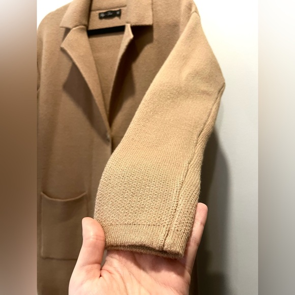 NEW Lyla + Luxe Judith Long Single Breasted Duster Sweater Blazer Coat Jacket XS - Picture 8 of 10